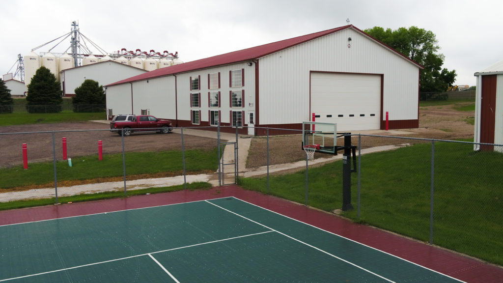 Outdoor Court with Indoor Facility